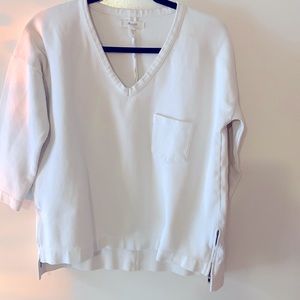 Madewell white womens top size medium